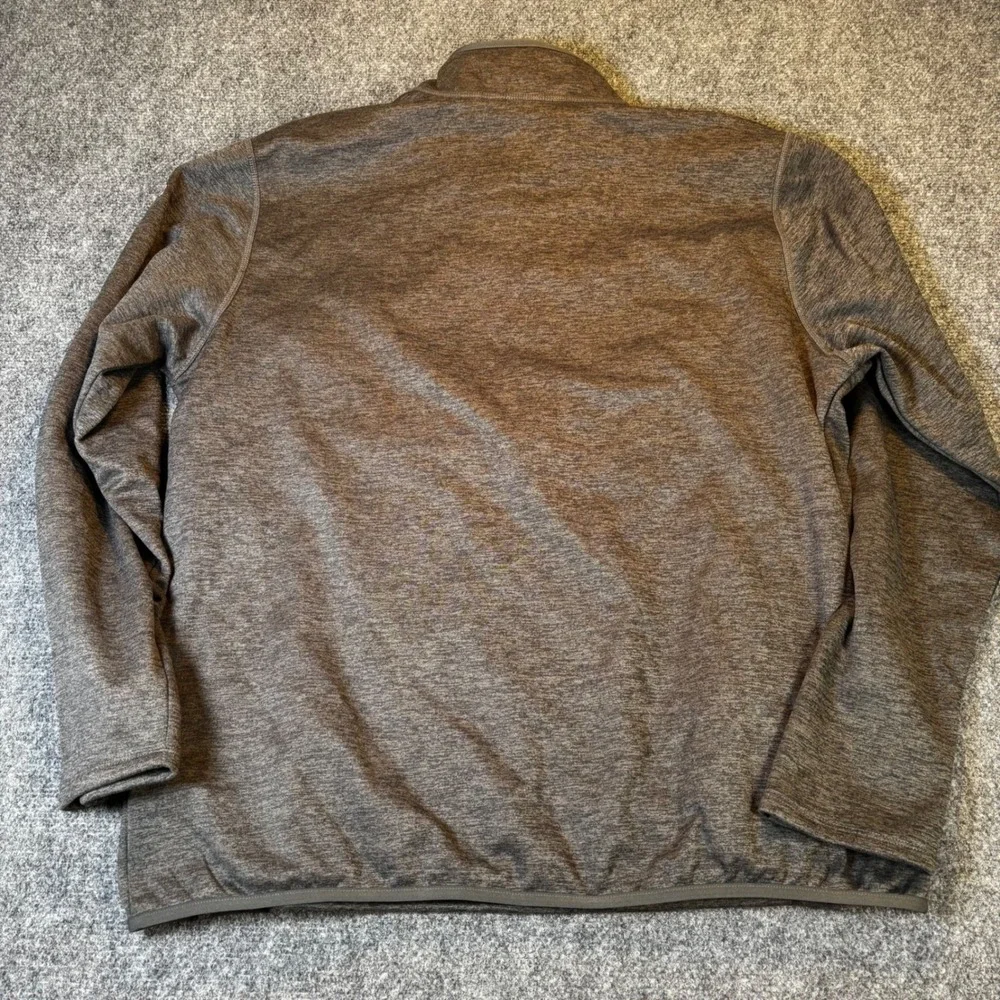 The North Face Starburst Logo Mens XL Quarter Zip Fleece‎ Pullover Jacket